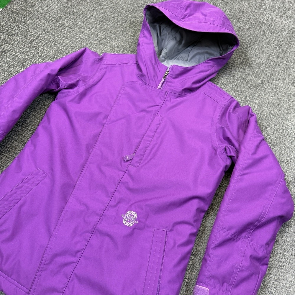 SIMS‎ Ski Snowboard Jacket Women's Large Purple Hooded Winter Coat